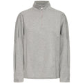 Sweat-shirt femme BYPUSTI - Gris moyen chiné