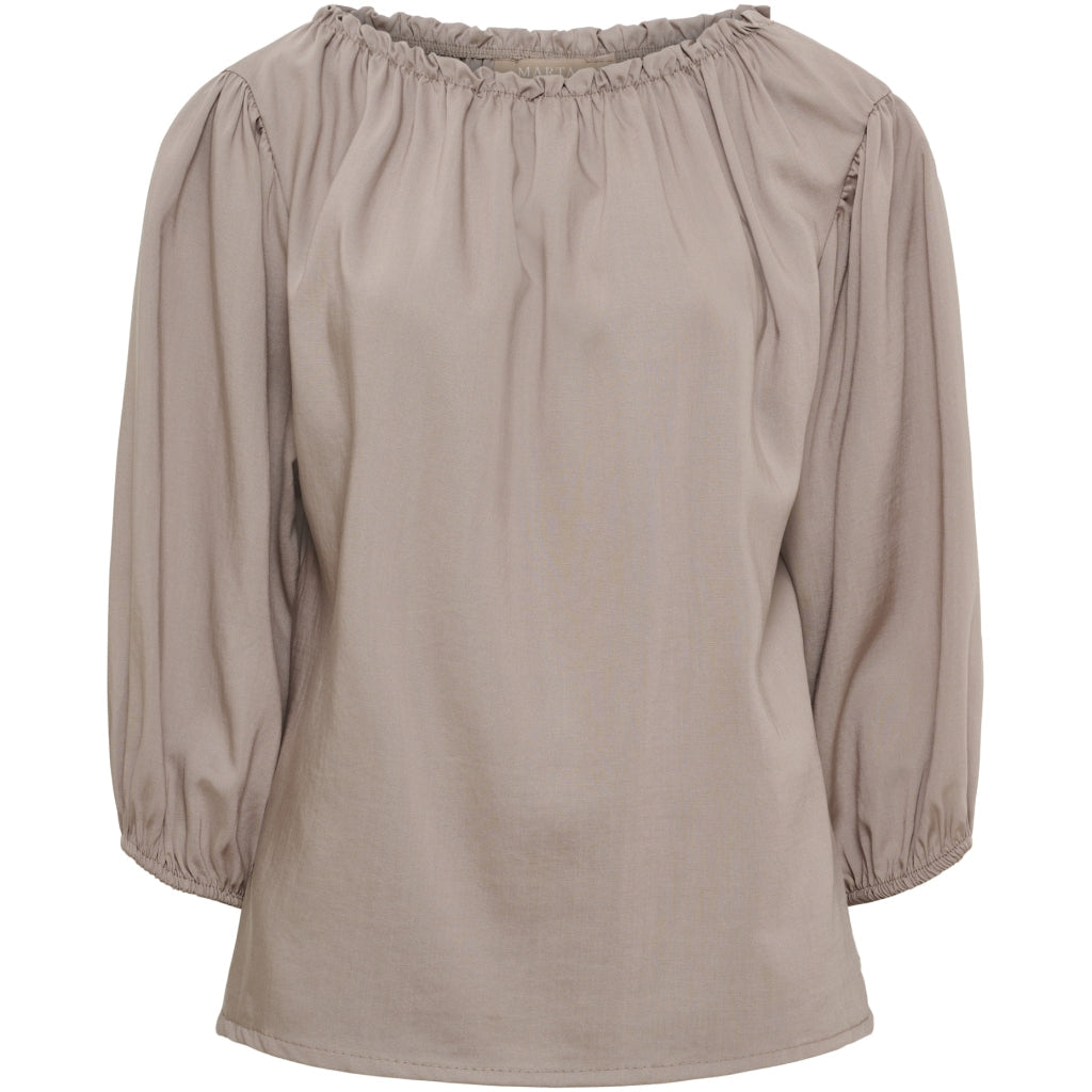 Blouse femme MdcJuniper - Taupe