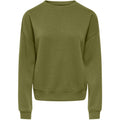 Sweat-shirt femme ONLSWEAT - Mousse de tourbe