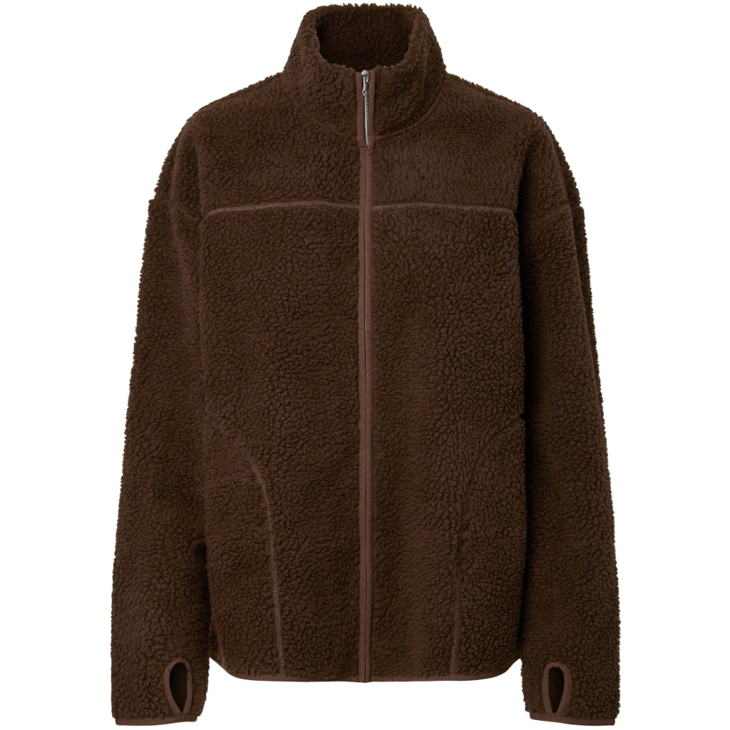 Veste femme PCSADIA - Chocolat intense