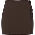 Jupe femme PCBOSELLA - Chocolat intense