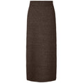 Jupe femme PCSALLY - Chocolat intense