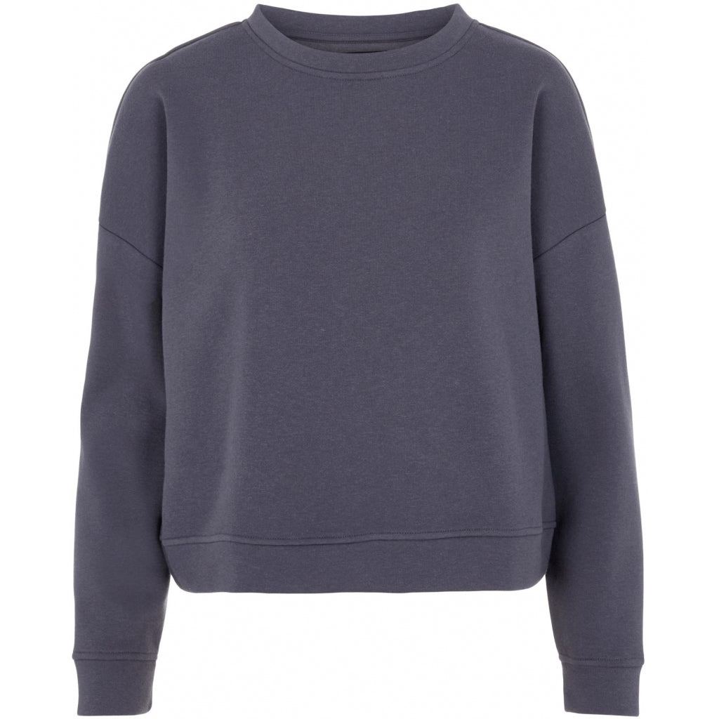 Sweat-shirt femme PCCHILLI - Bleu ombré